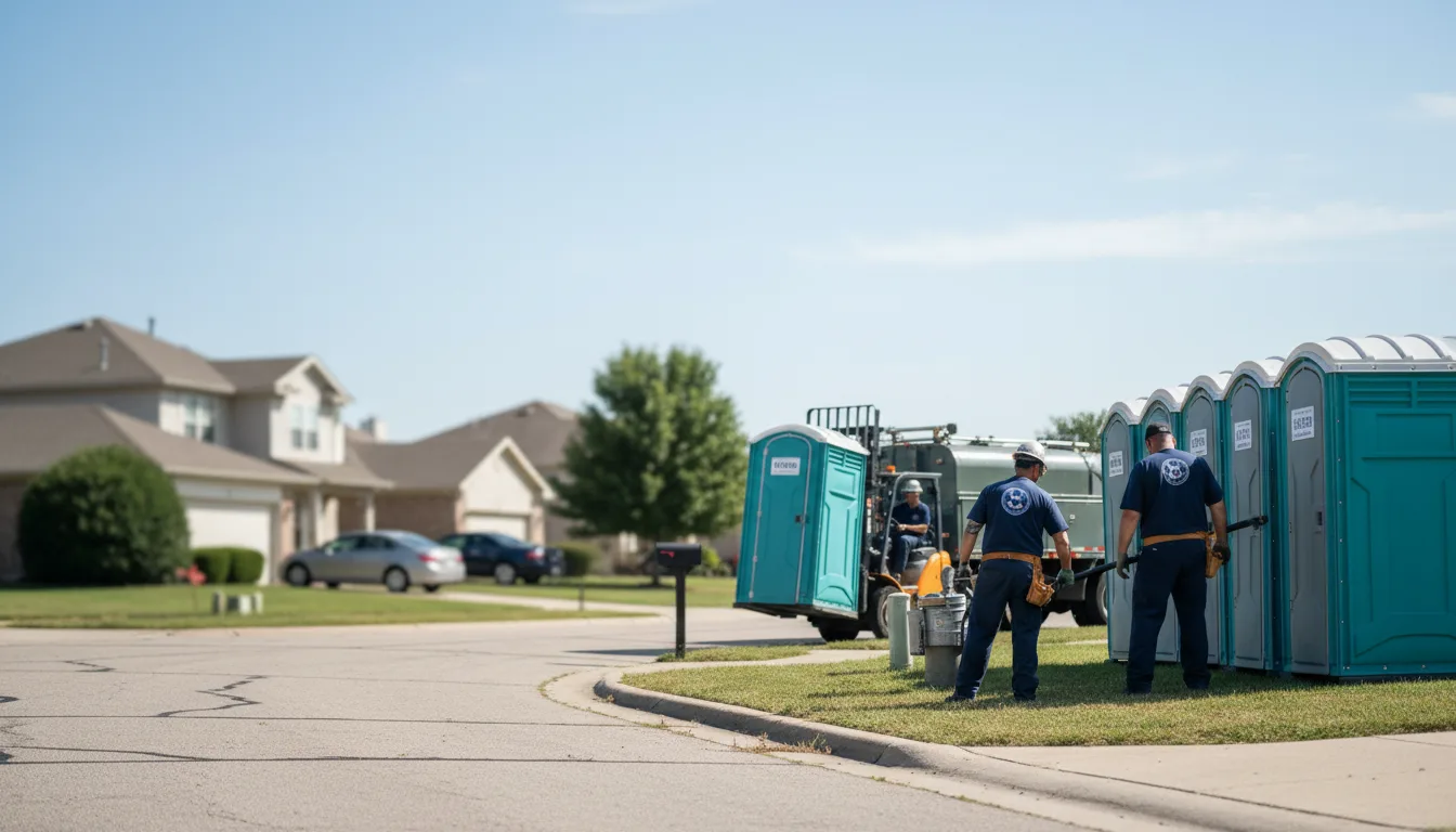 Porta Potty Rental in Glidden, TX near me